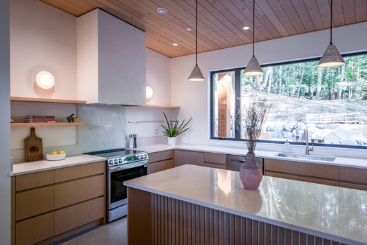 Kitchen bench lighting, home build in BC, Canada