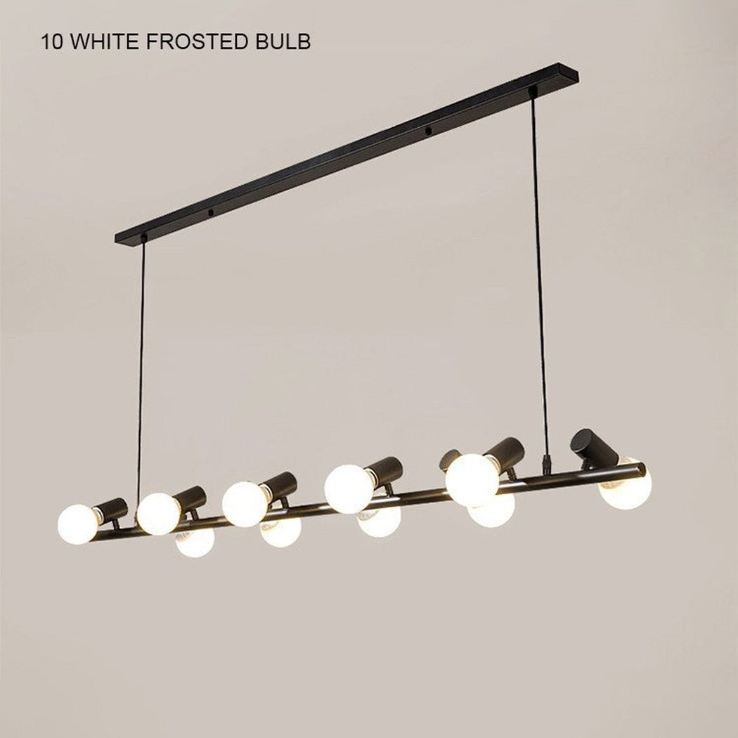 Hanging Doves Kitchen Island Pendant Light - In Black