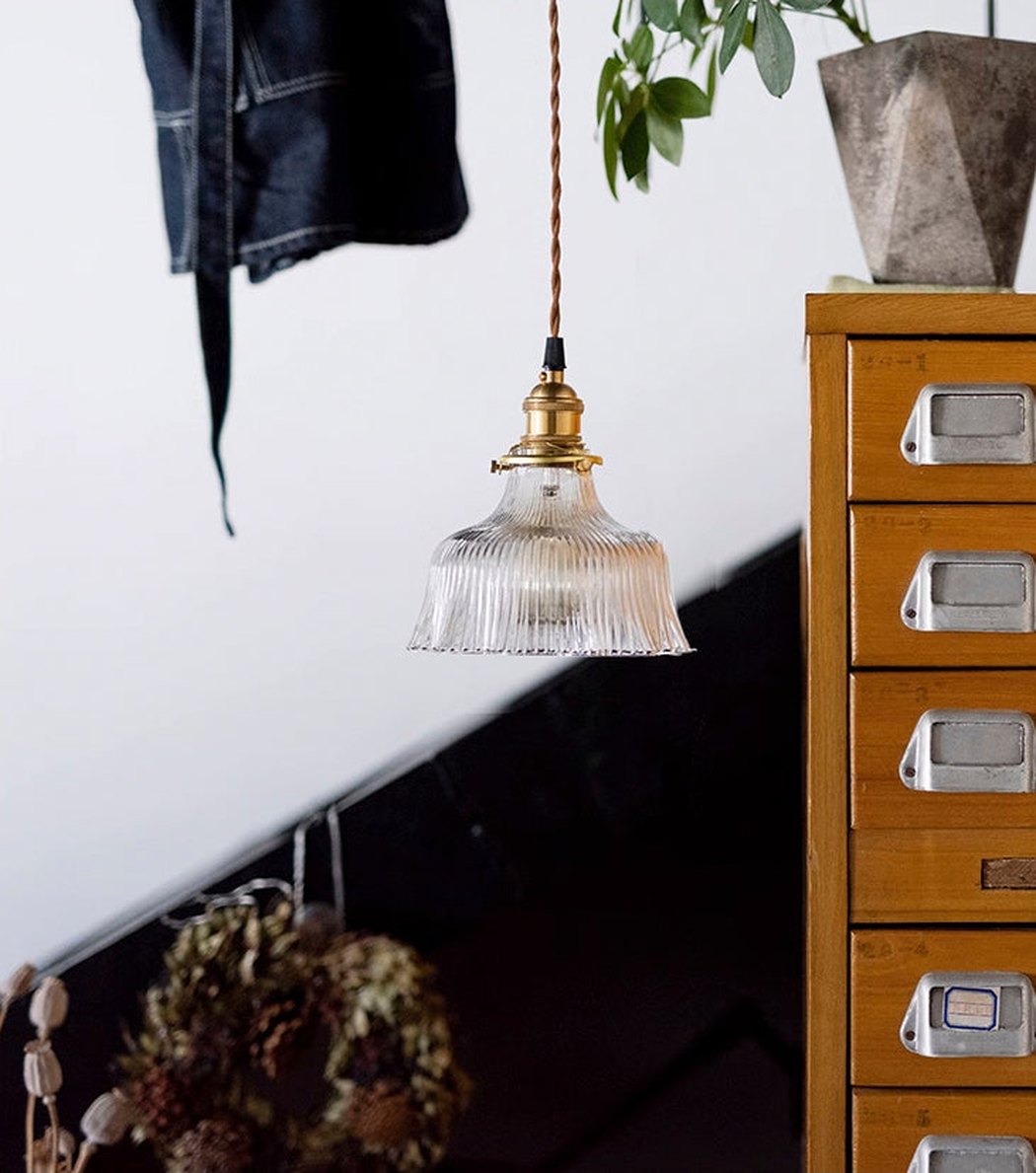 Fleur Provincial Mid century modern Pendant Light