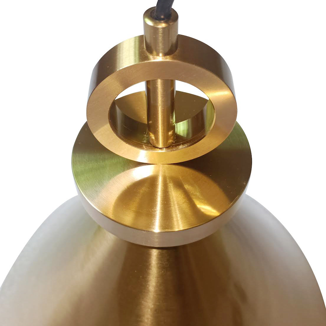 Amun Modern Pulley Brass Pendant Light