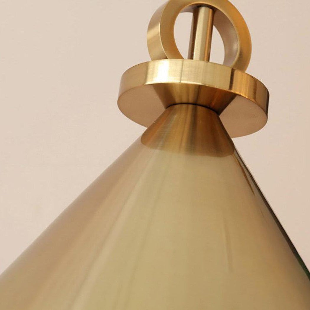 Amun Modern Pulley Brass Pendant Light