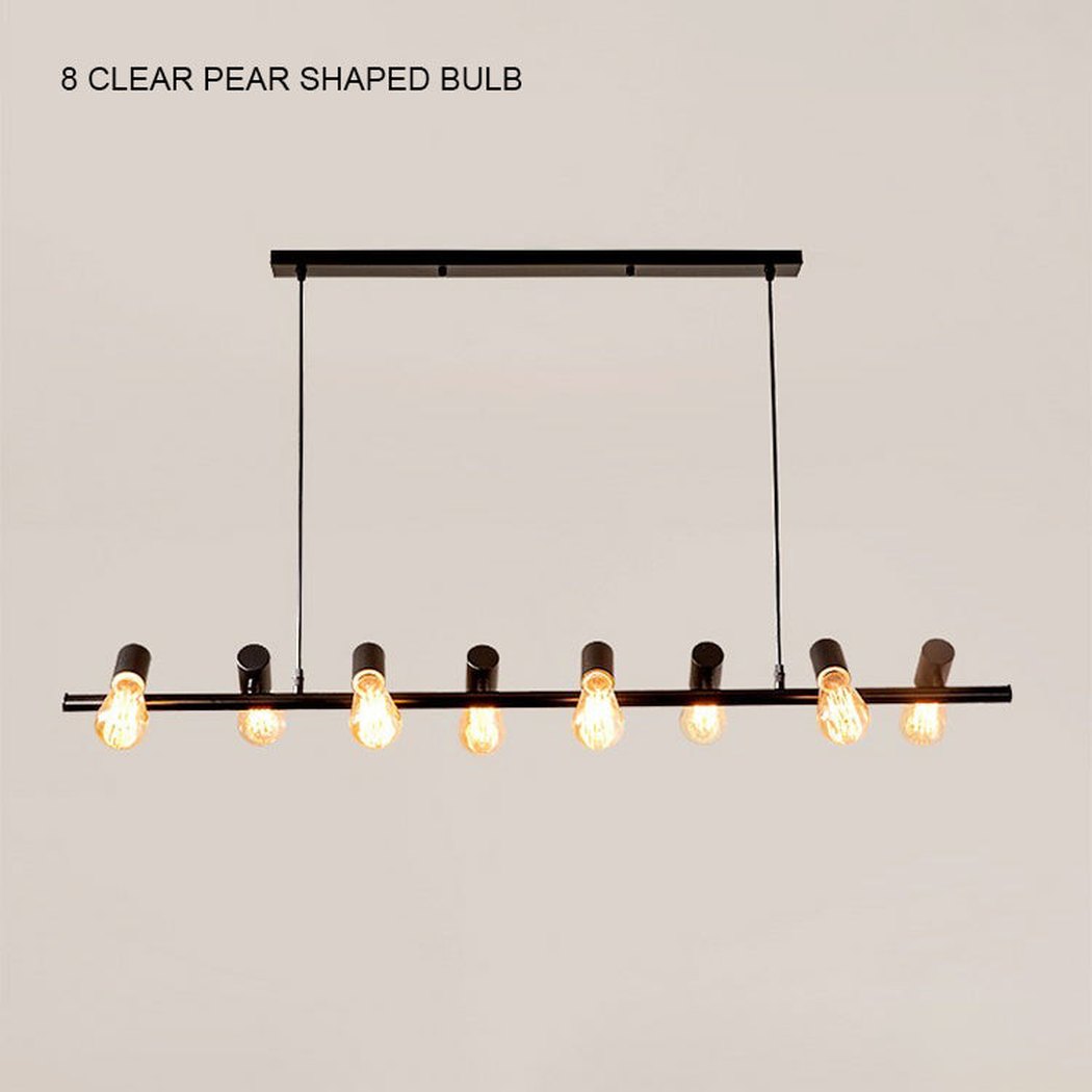 Hanging Doves Kitchen Island Pendant Light - In Black