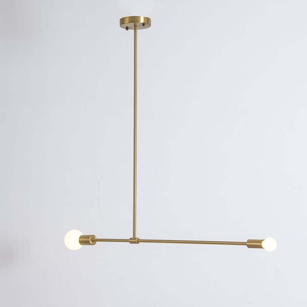 Surry Hills 2 Bulbs Modern Minimalist Line Pendant Light
