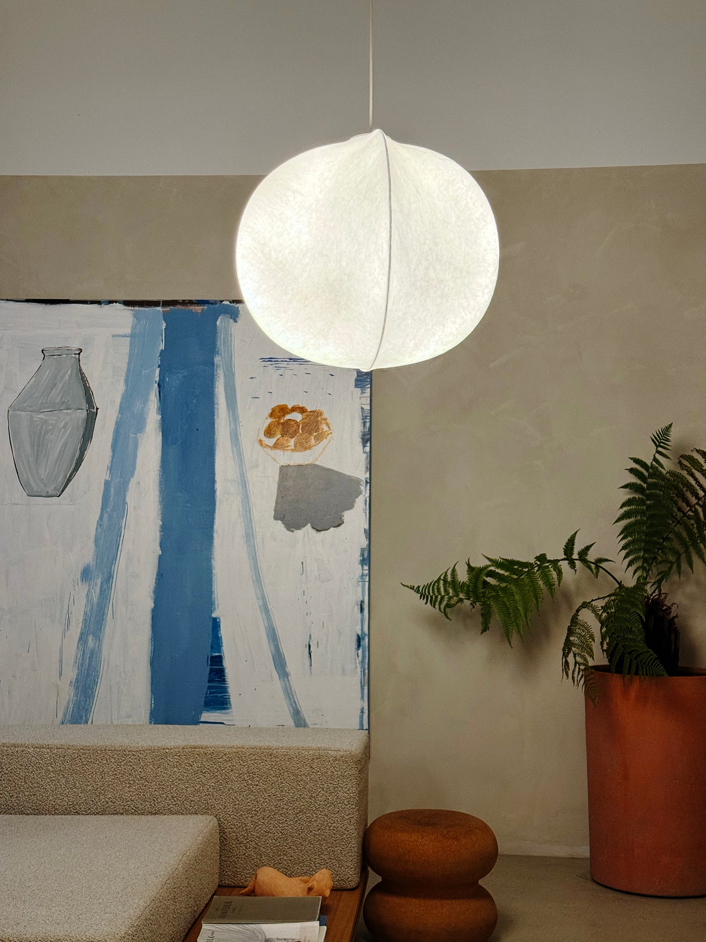 Ito Wabi Sabi Minimalist Cloth Pendant Light