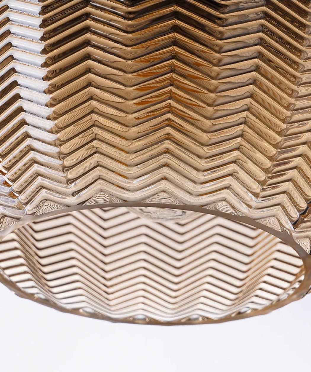 Yui Mid Century Glass Shade Pendant Light