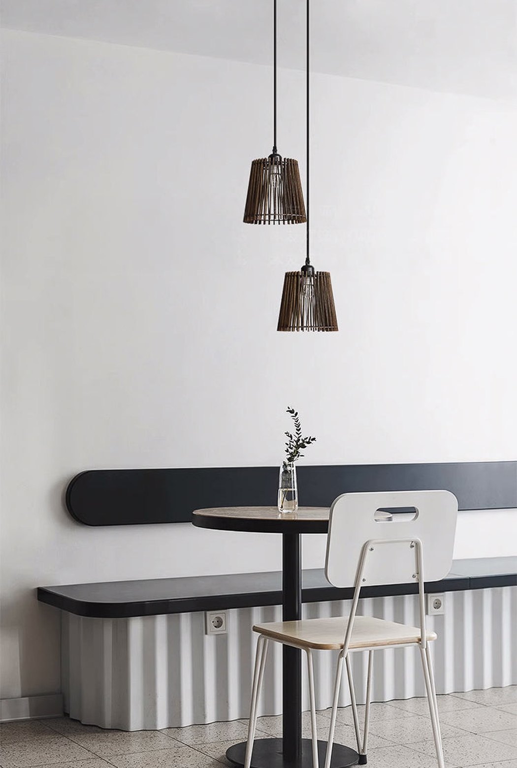 Kaho Wooden Shade Japandi Pendant Light