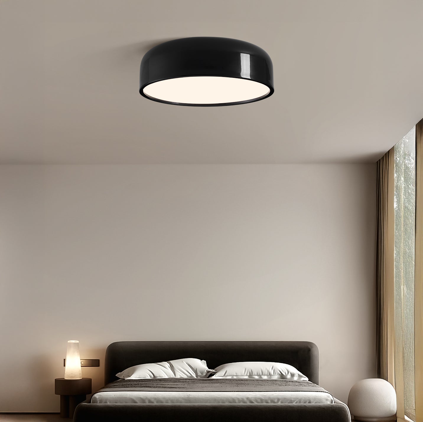 Luno Minimalist Fixed Ceiling Light