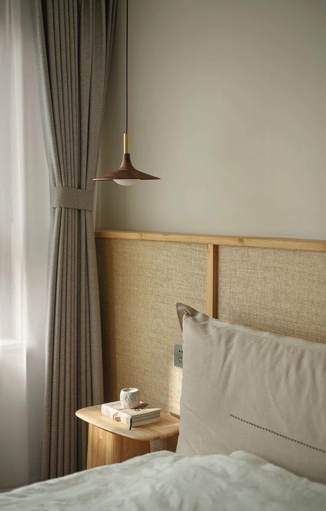 Ligno Walnut Wood Pendant Light
