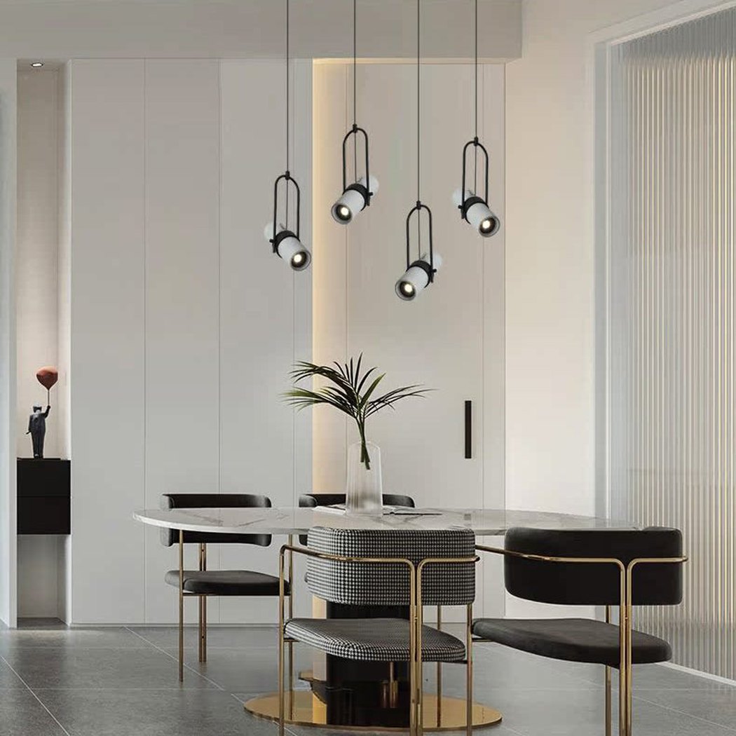Basel Concrete Swivel Arm Minimalist Pendant Light