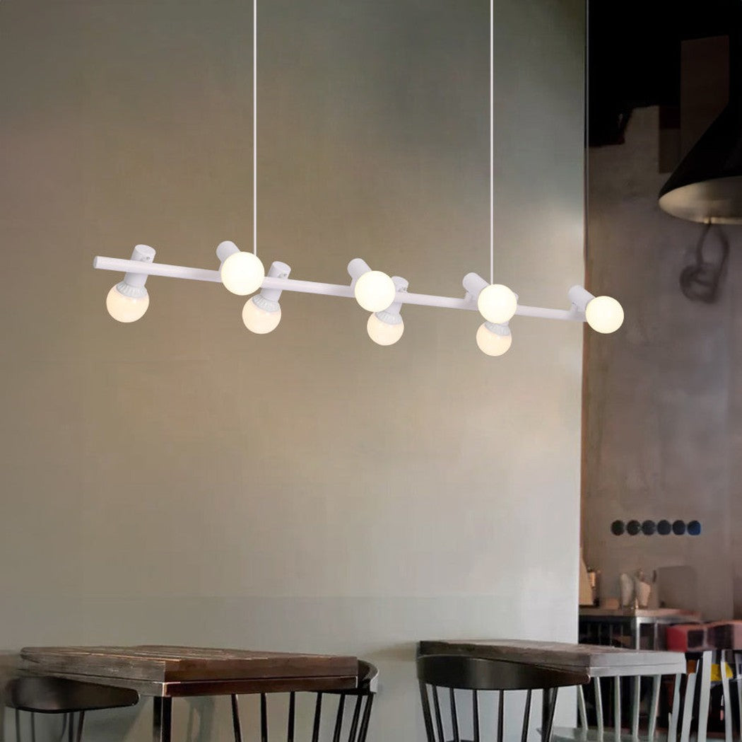 Hanging Doves Kitchen Island Pendant Light - In White