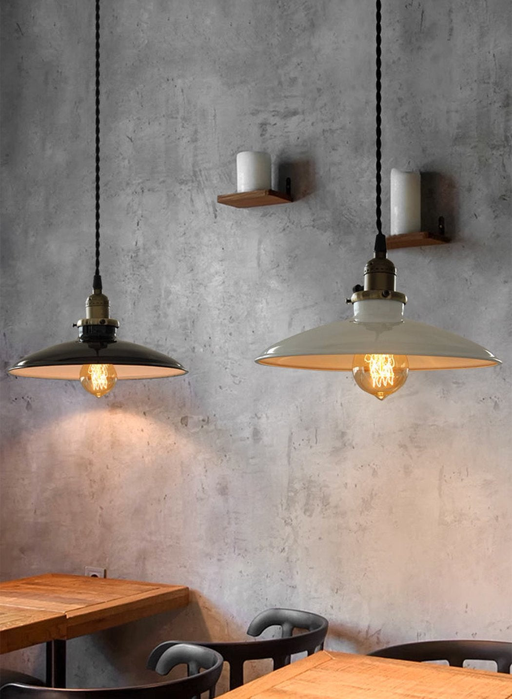 Allen Industrial Vintage Pendant Light