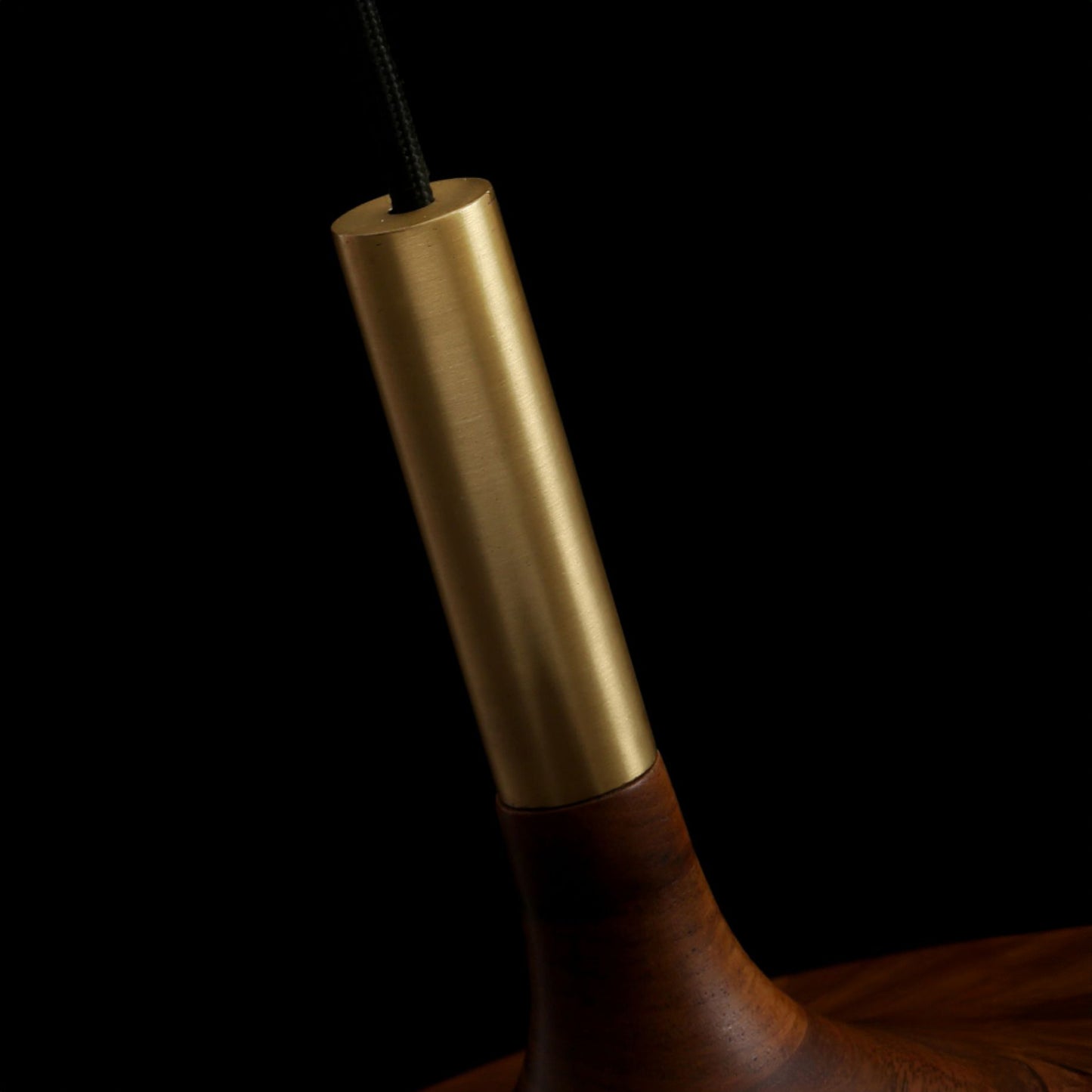 Ligno Walnut Wood Pendant Light