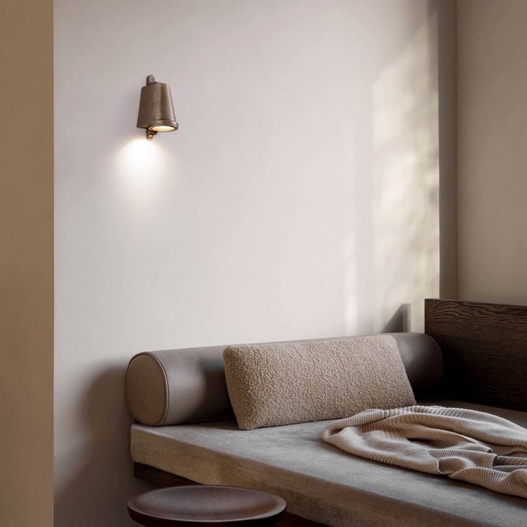 Bluebell Brass Outdoor Rain Proof Wall Light