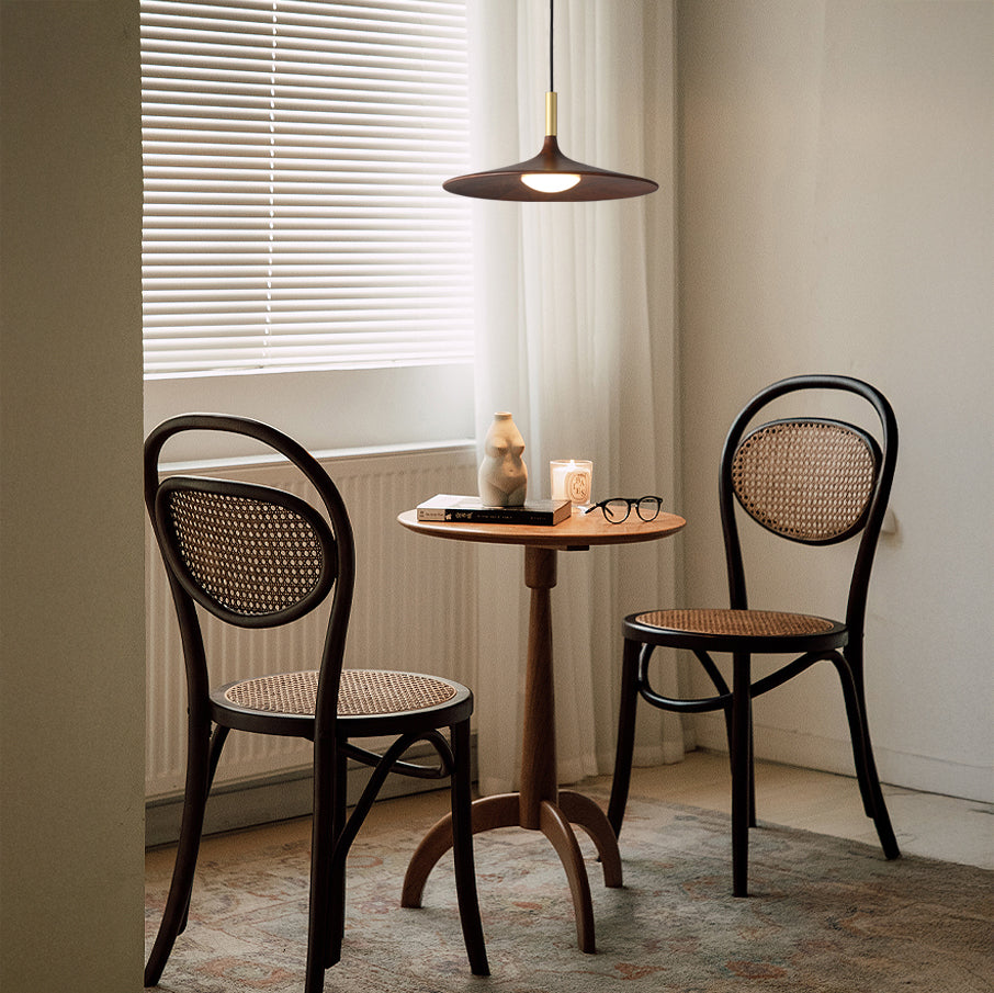 Ligno Walnut Wood Pendant Light