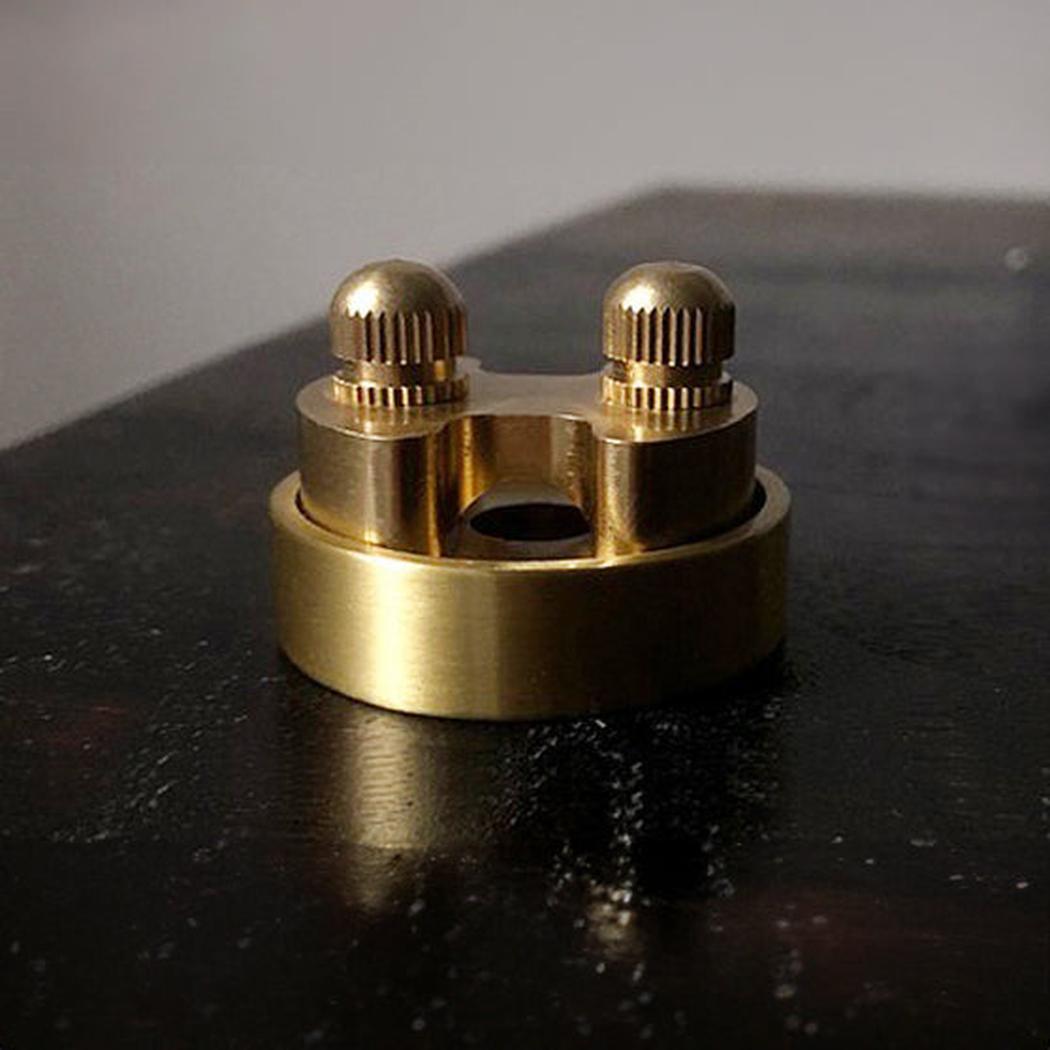 Milled Brass Hanging Cable Ceiling Clip