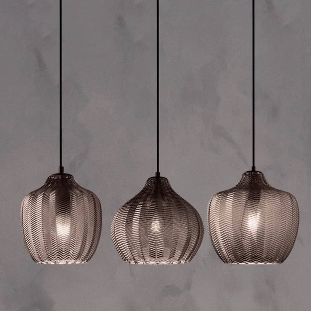 Yui Mid Century Glass Shade Pendant Light