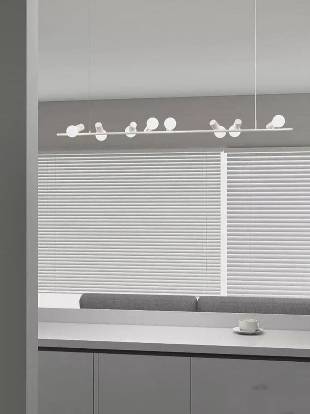 Hanging Doves Kitchen Island Pendant Light - In White