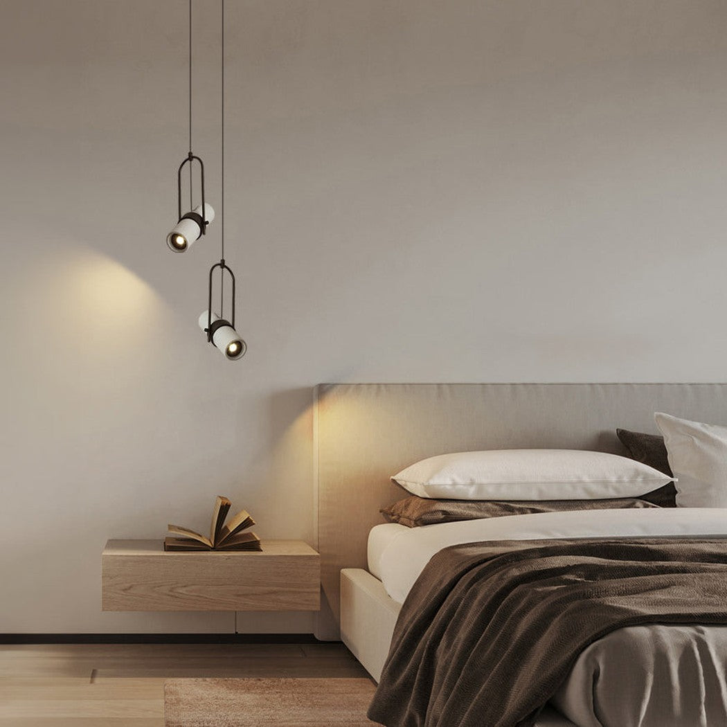 Basel Concrete Swivel Arm Minimalist Pendant Light