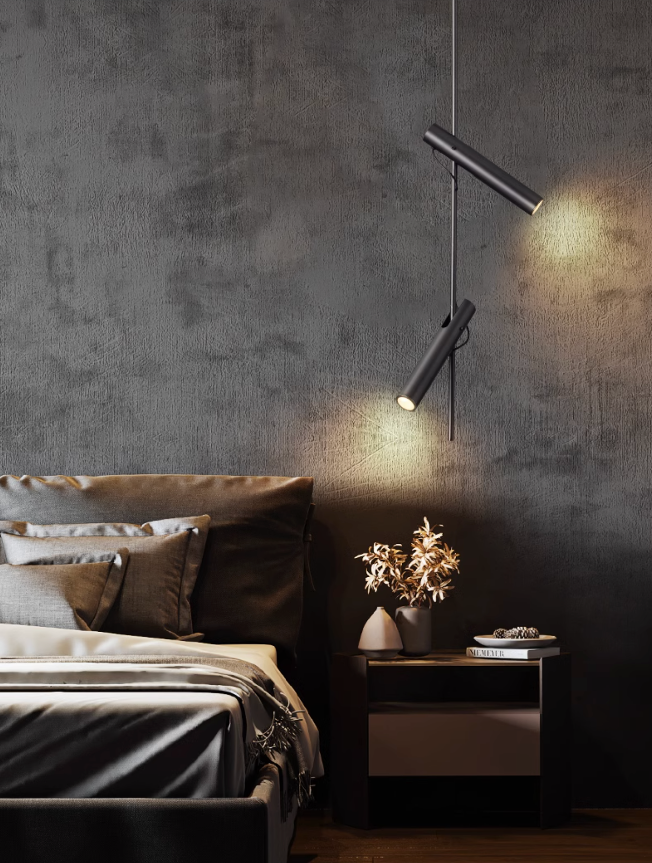 Ansel Minimalist Line Ceiling / Pendant Spot Light