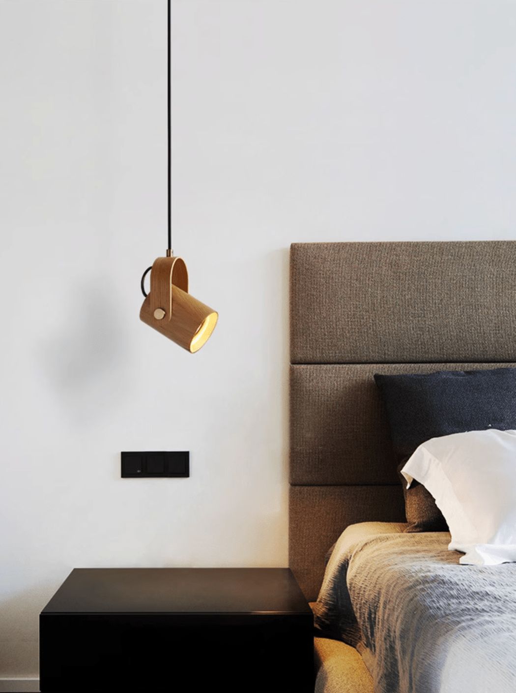Umea Wooden Spotlight Pendant Light