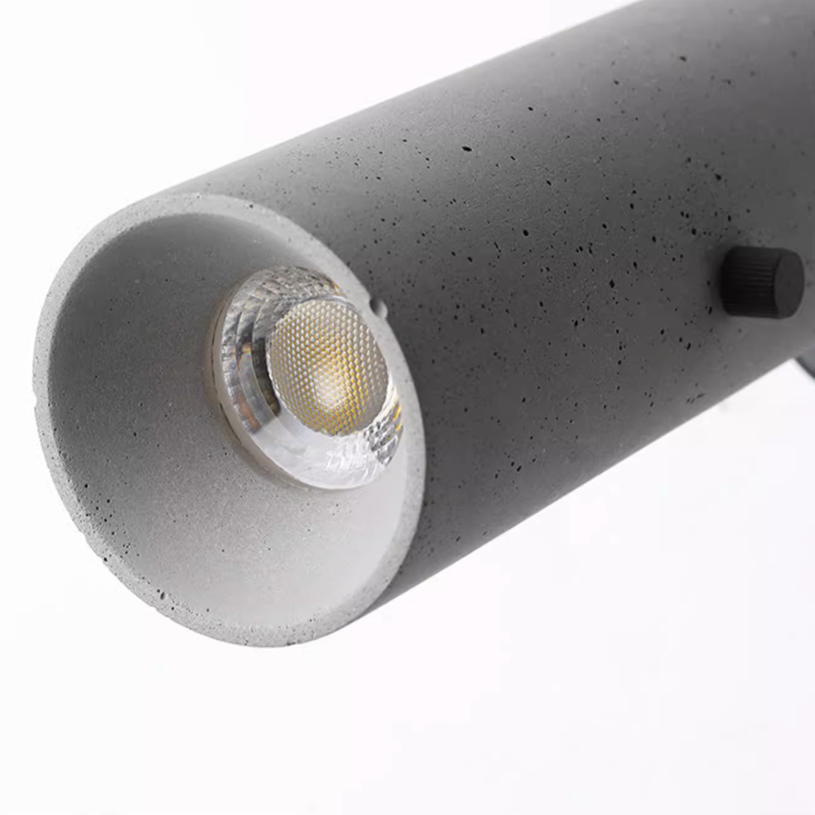 Concrete Pipe Minimalist Line Wall Light