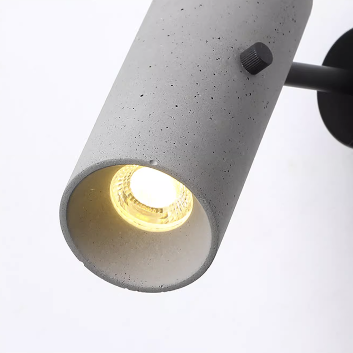 Concrete Pipe Minimalist Line Wall Light