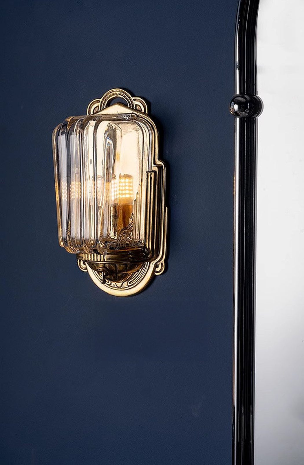Edgar Gold Art Deco Retro Wall Light