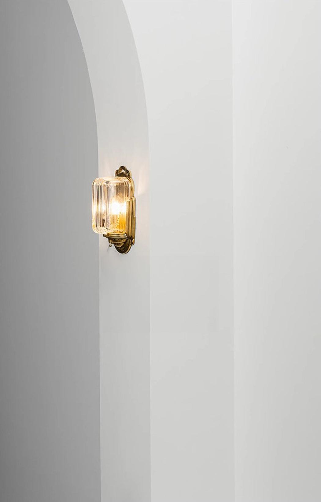 Edgar Gold Art Deco Retro Wall Light