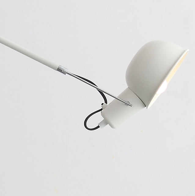 Crescendo Swinging Arm Overhead Wall Light - in White