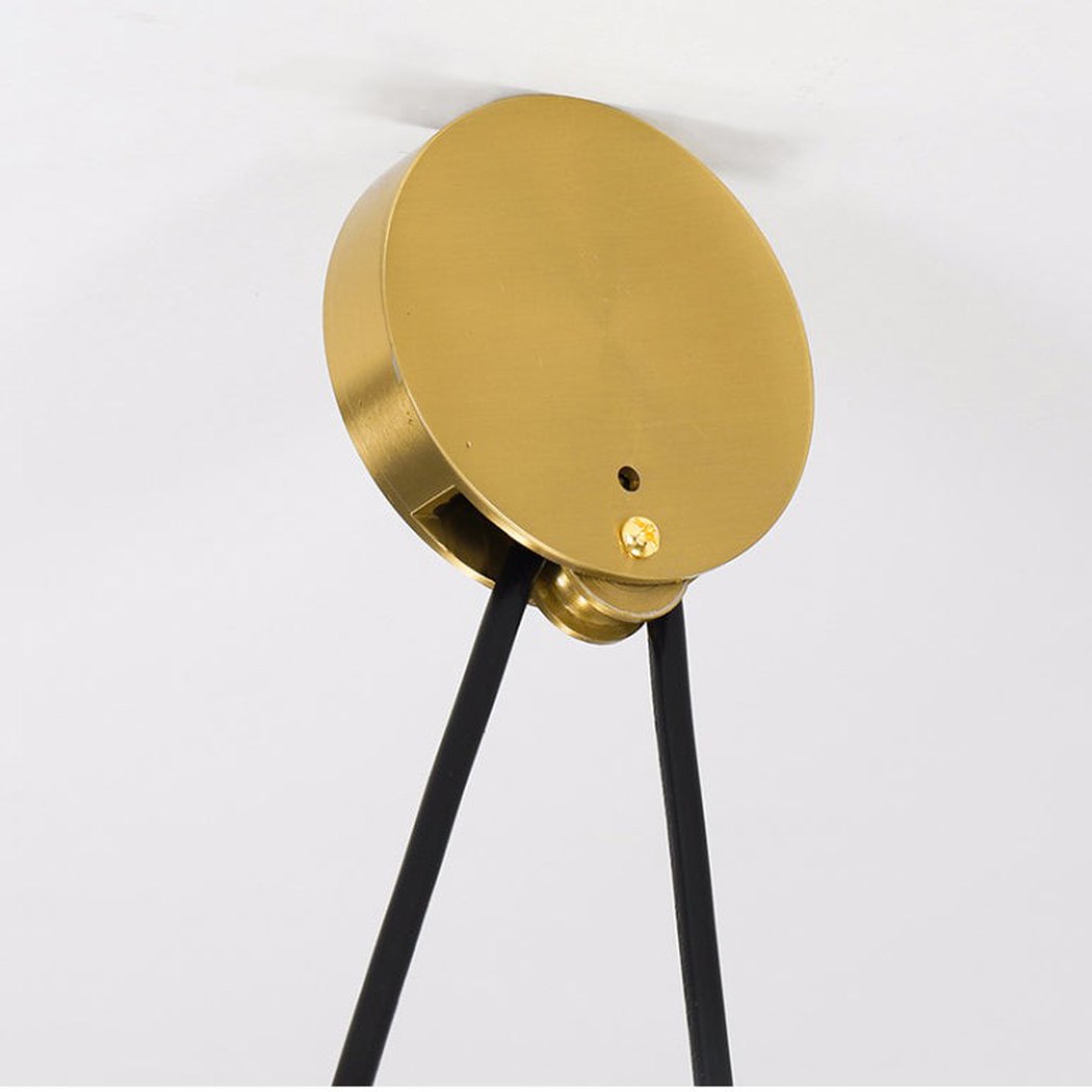 Amun Modern Pulley Brass Pendant Light