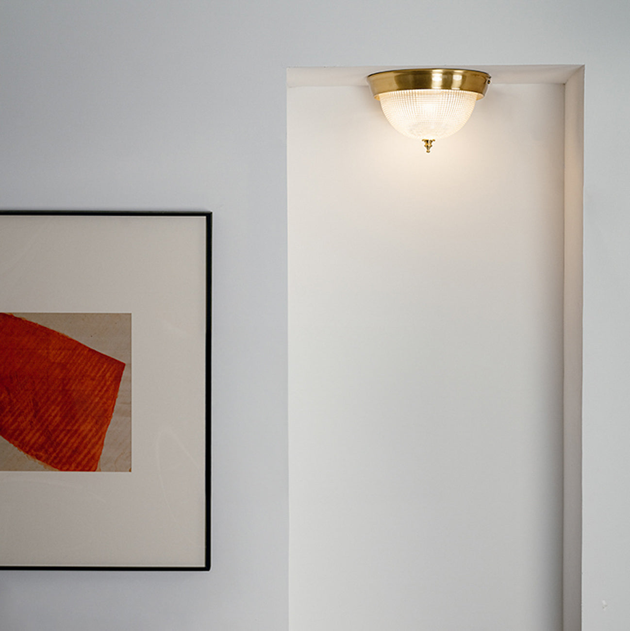 Carrion Retro Art Deco Wall Light / Ceiling Light : Tudo&Co Lighting
