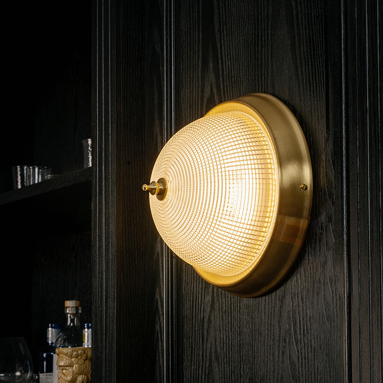 Carrion Retro Art Deco Wall Light / Ceiling Light : Tudo&Co Lighting