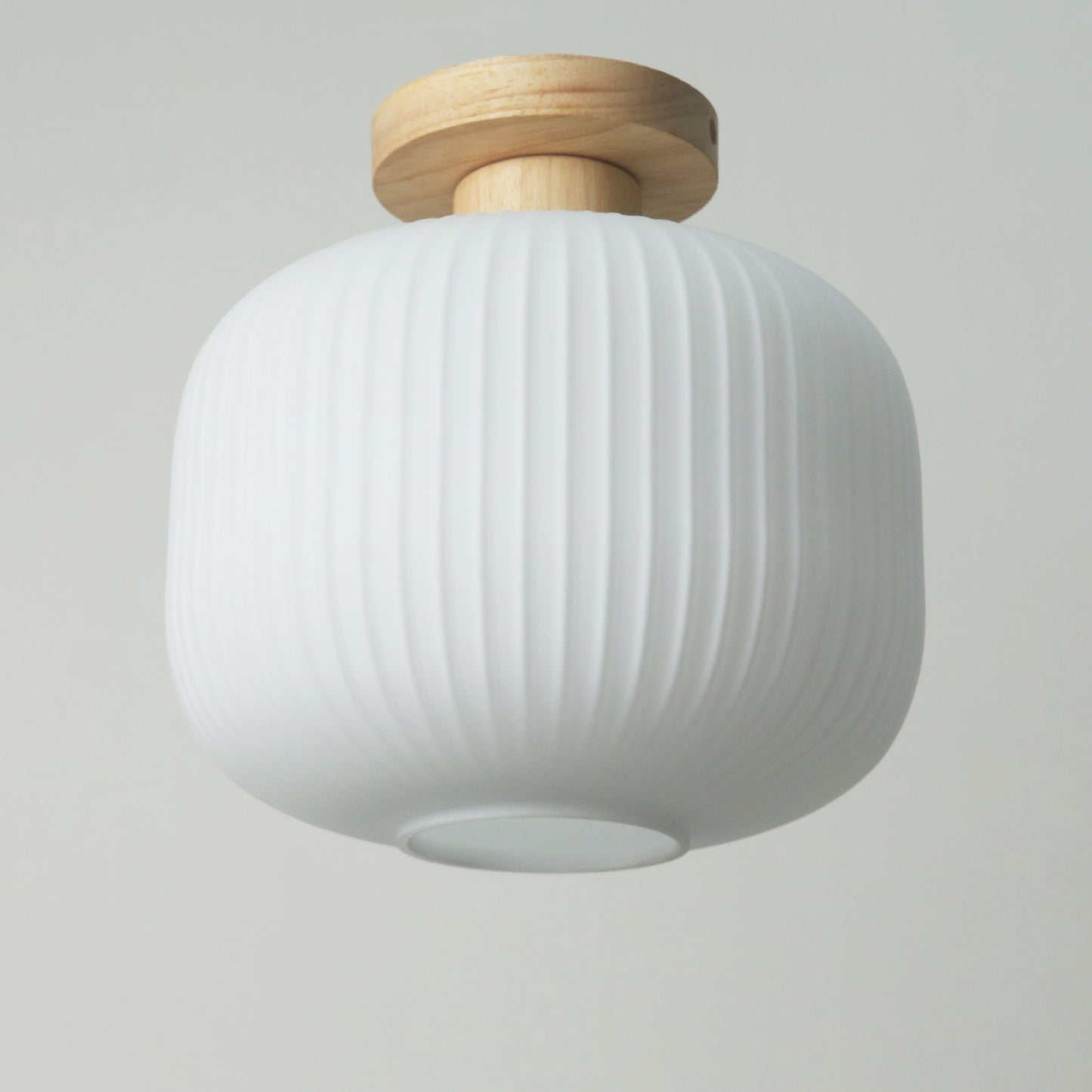 Lampions Paper Lantern Japandi Fixed Glass Ceiling Light