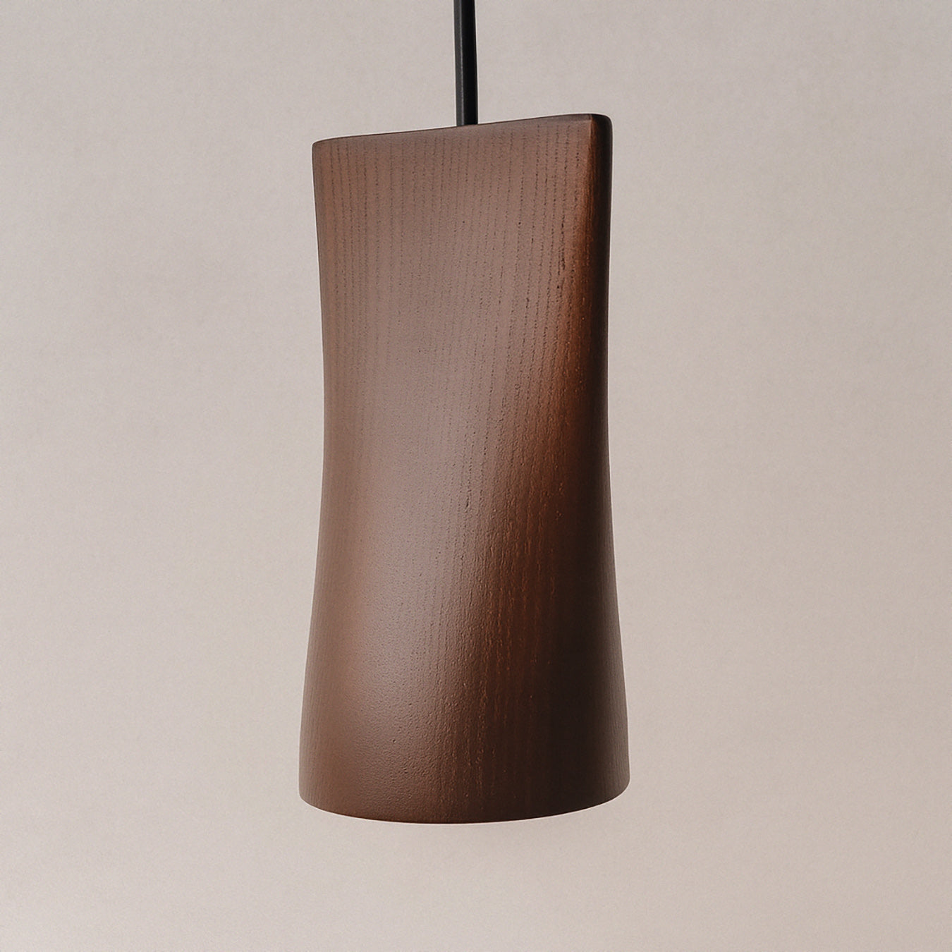 Walnut Solid Wood Minimalist Scandinavian Pendant Light