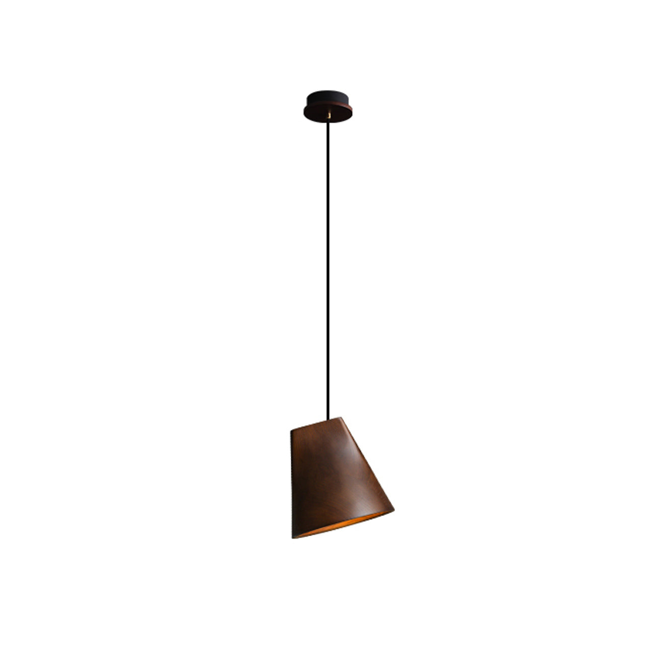 Walnut Solid Wood Minimalist Scandinavian Pendant Light