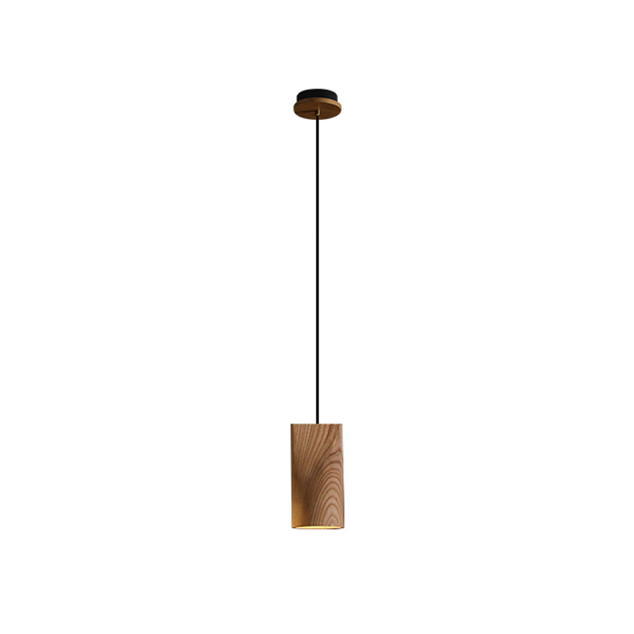Walnut Solid Wood Minimalist Scandinavian Pendant Light