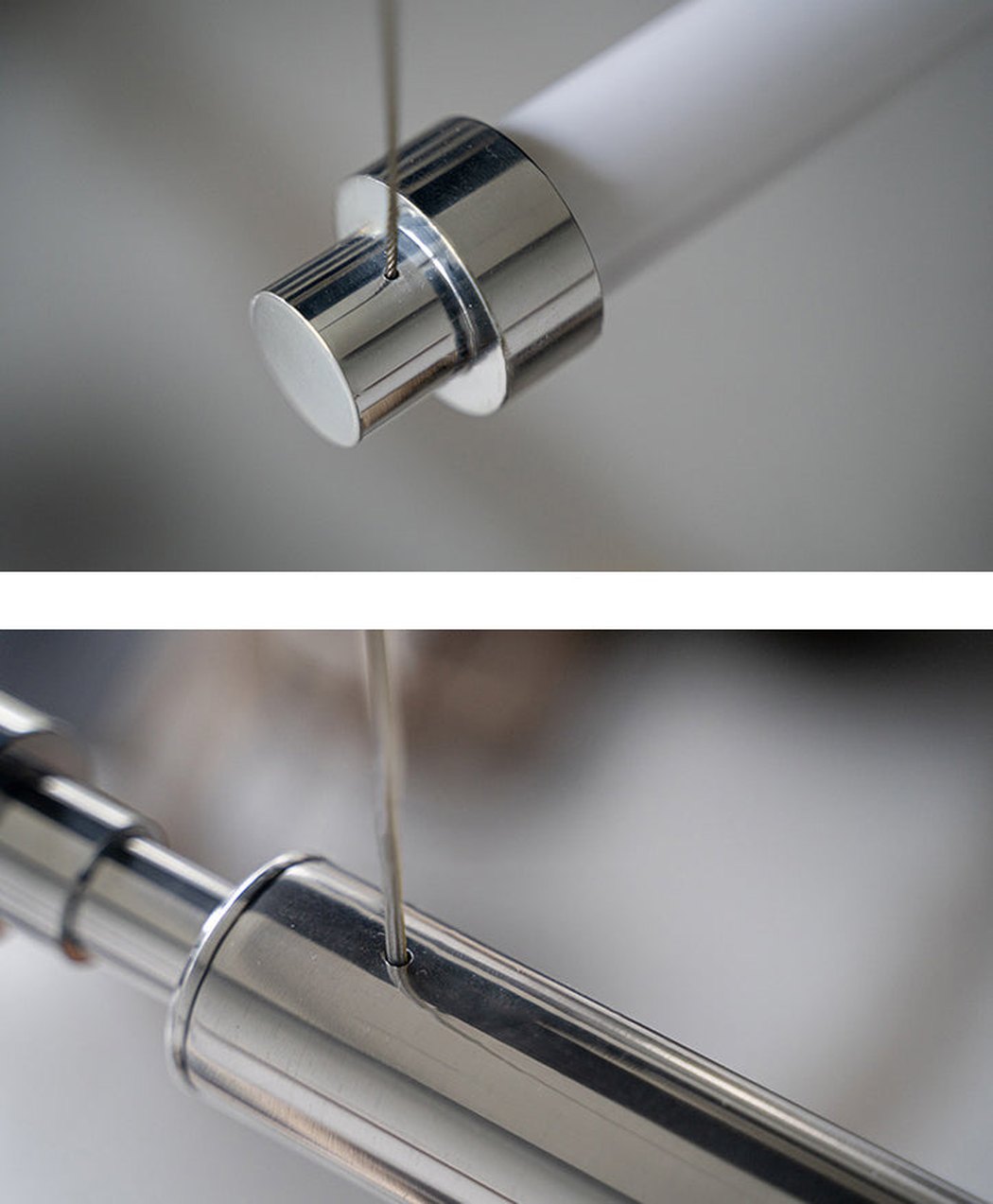 Solo Minimalist Strip Line Pendant Light