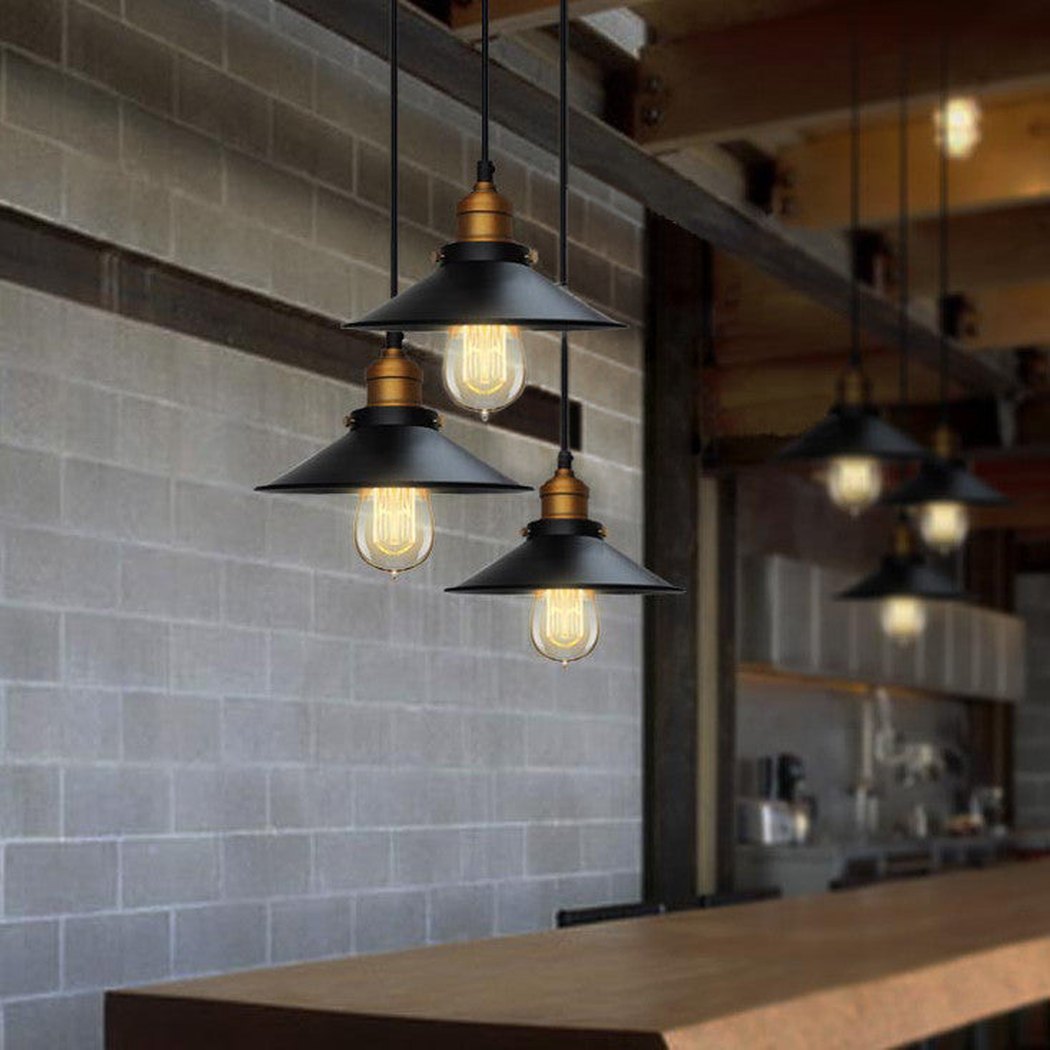Industrial Retro Loft Style Chandelier with 3 or 5 heads.
