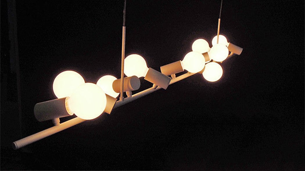 Hanging Doves Suspension Chandelier / Ceiling Light by Designer Zhi Li Liu