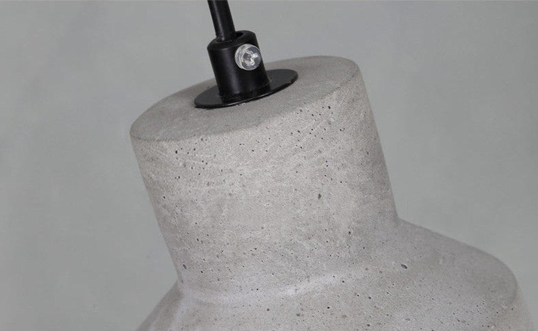Adagio Concrete Loft Pendant Light - top view