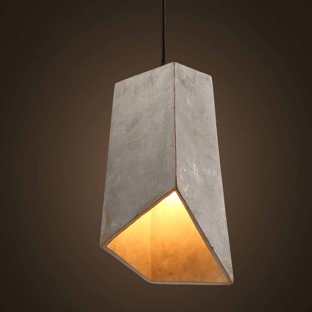 Handre de la Rey concrete pendant light replica