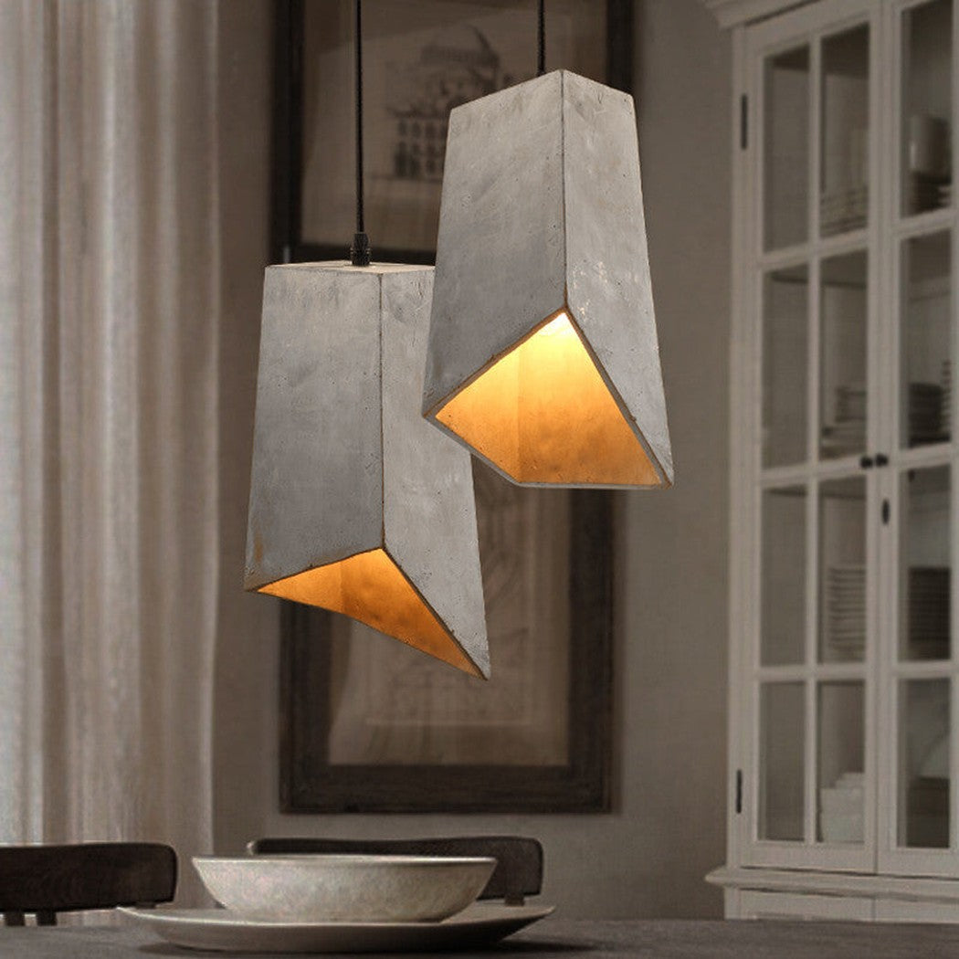 Concrete Odense Archi Minimalist Pendant Light