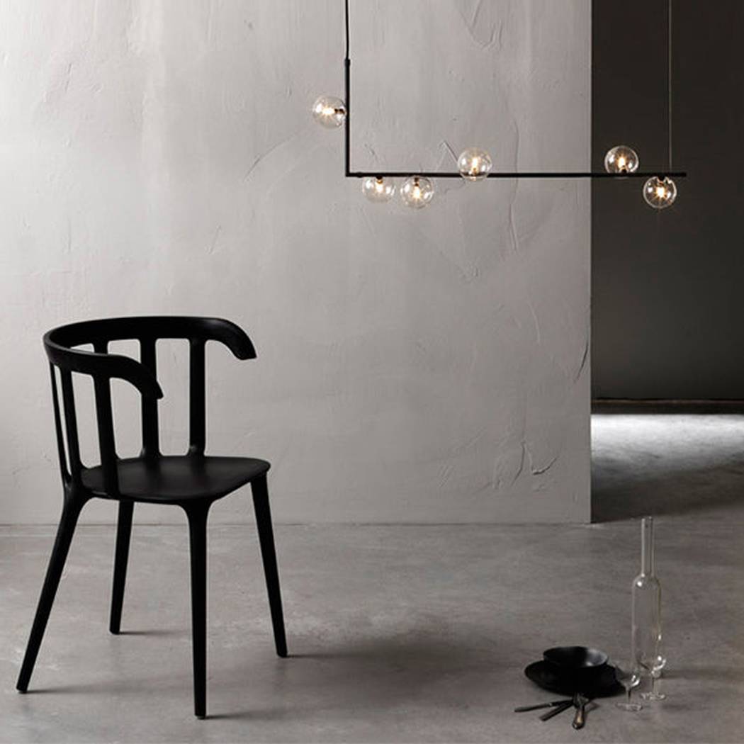 Luz Minimalist Line Kitchen Island Pendant Light