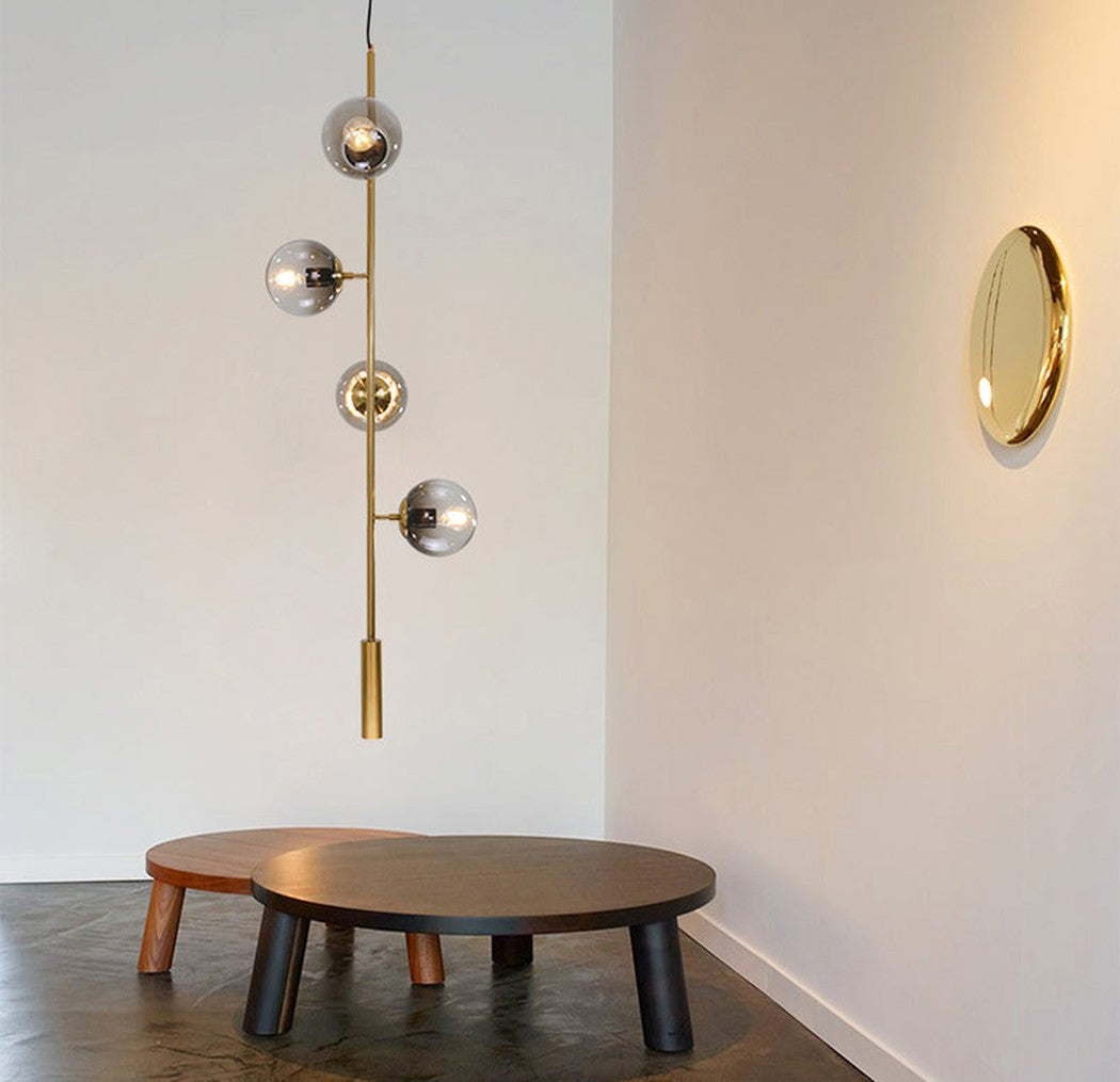 Olive Tree Branch Line Chandelier living room