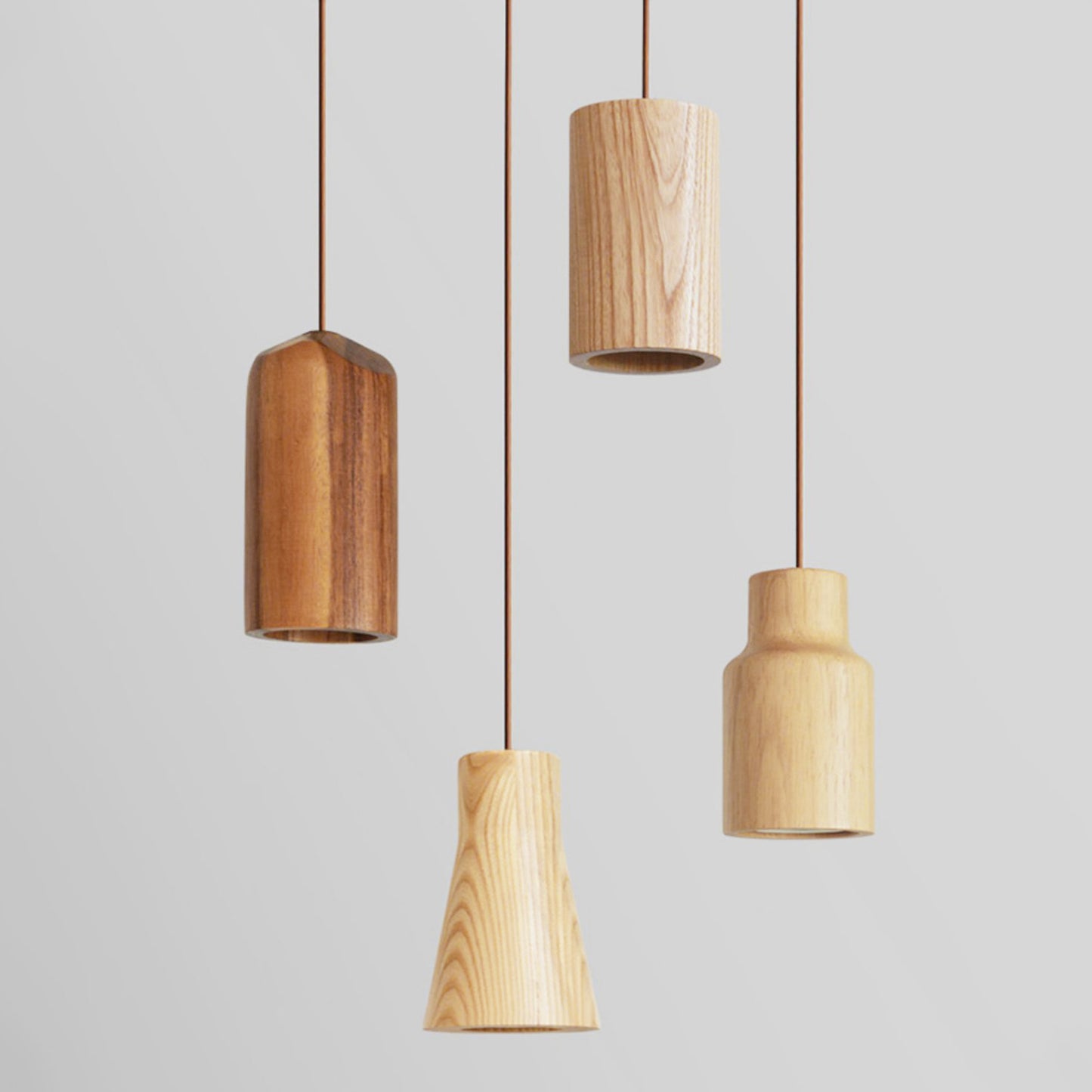 Pinocchio Wooden Pendant Light