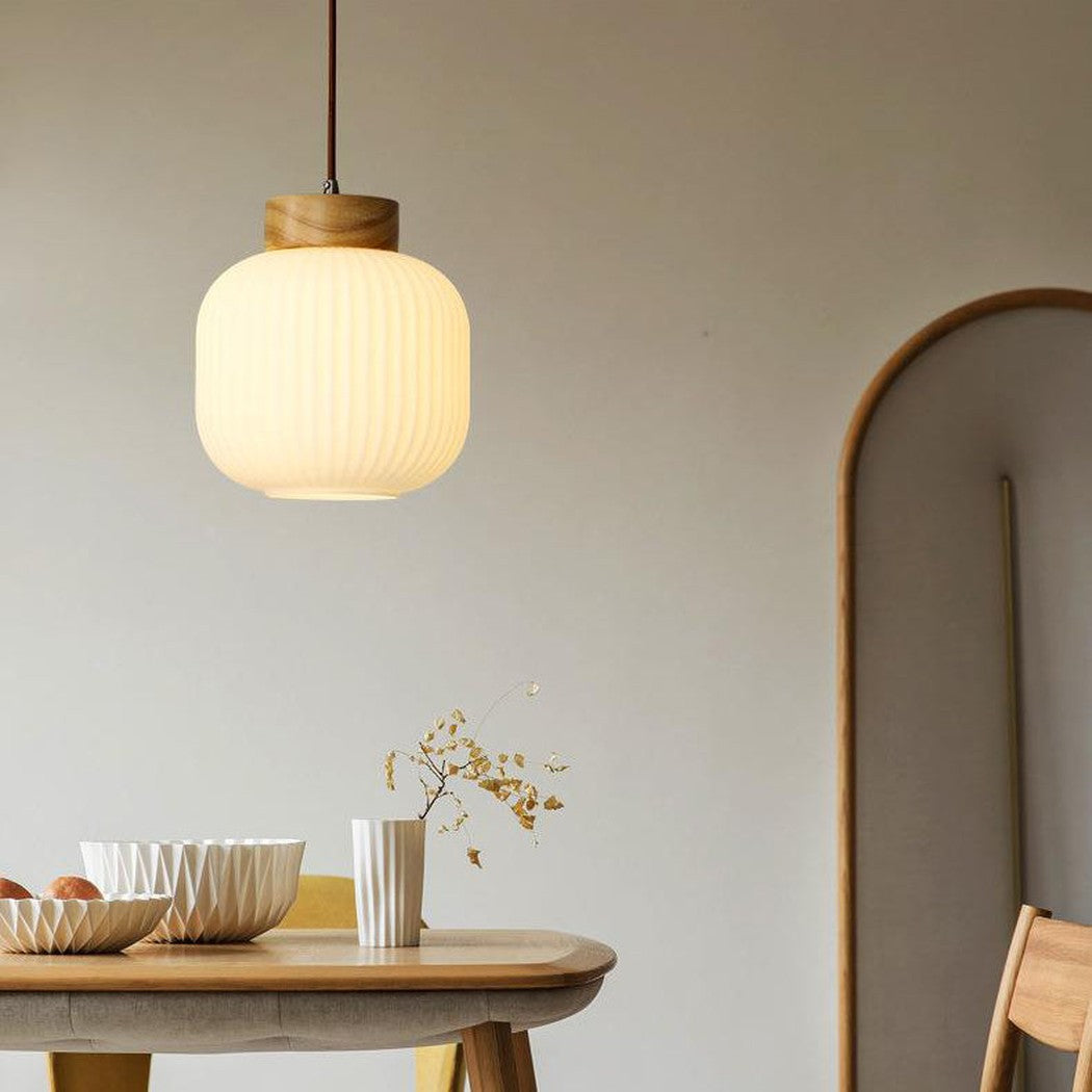 Lampions Wood Scandi Pendant Light