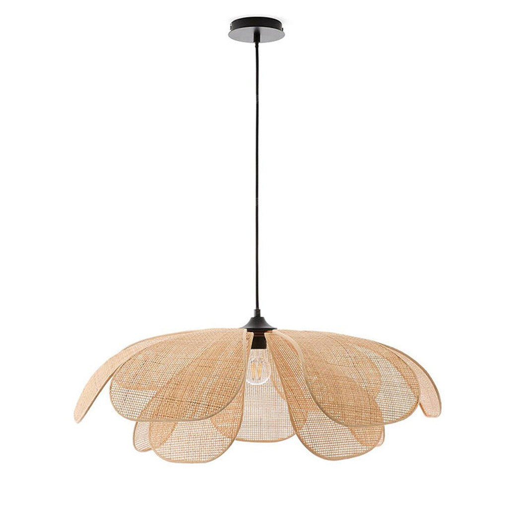 Cefalu Rattan Petals Floral Pendant Light product image