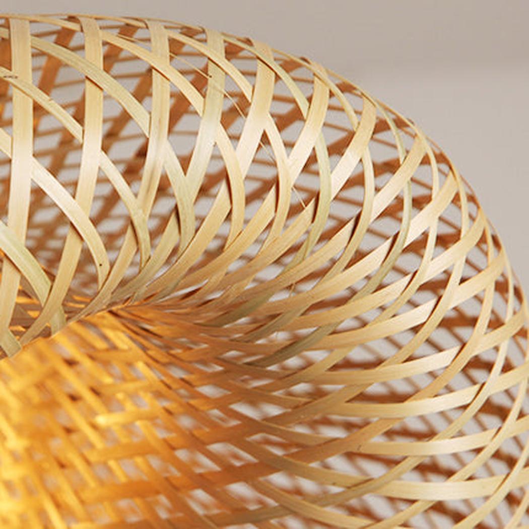 Birds Nest Rattan Bamboo Pendant Light