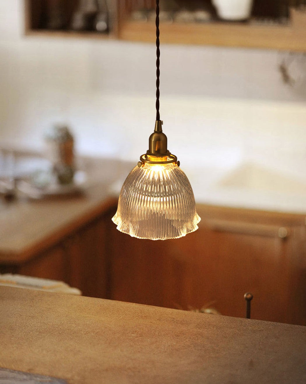Fleur Provincial Mid century modern Pendant Light
