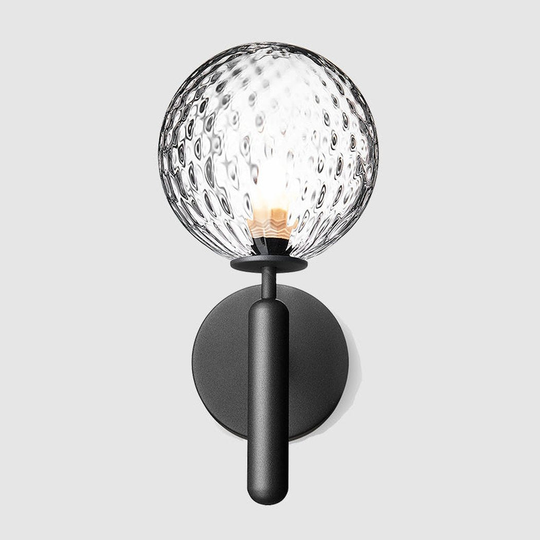 Nostra Minimalist Line Glass Globe Wall Light